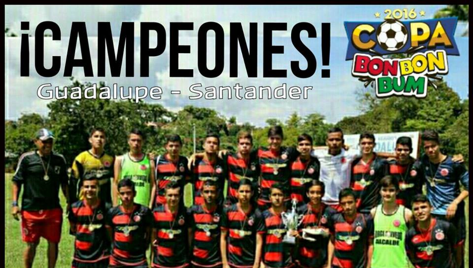 Club Deportivo Caleño Gutierrez campeones de la Copa Bon Bon Bum