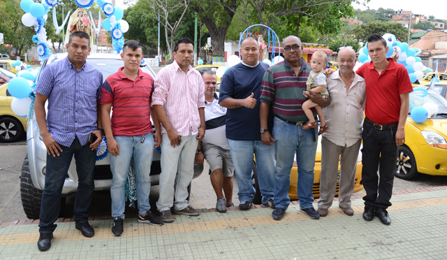 En la foto a la derecha: Edwin Sarmiento, Nelson Palacios, Jair Rodríguez, Nelson Omaña, Andrés Faria, Wilton Herrera, Henry Toro y David González.