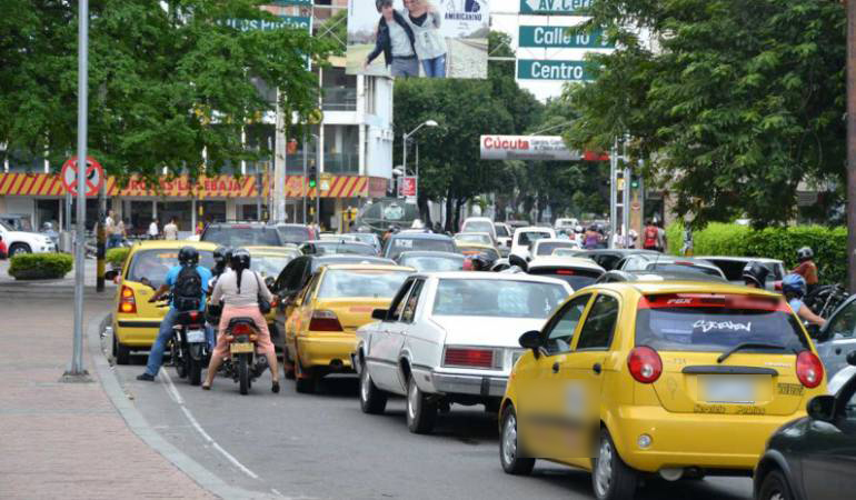 ‘Pico y placa’ en Cúcuta, confirmado para taxis en 2017