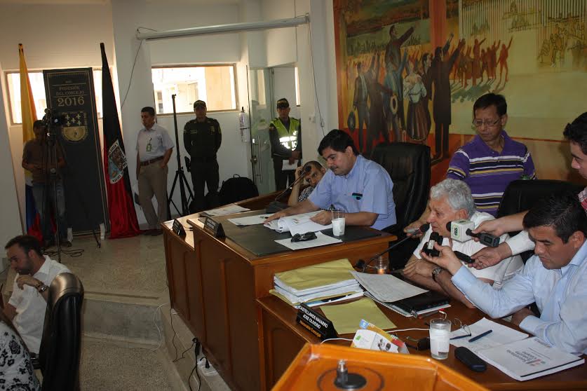 Secretario de tránsito acude a llamado del concejo de Cúcuta por medida de pico y placa