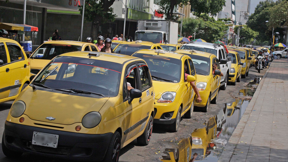 Taxistas vuelven a reclamar el pico y placa para Cúcuta