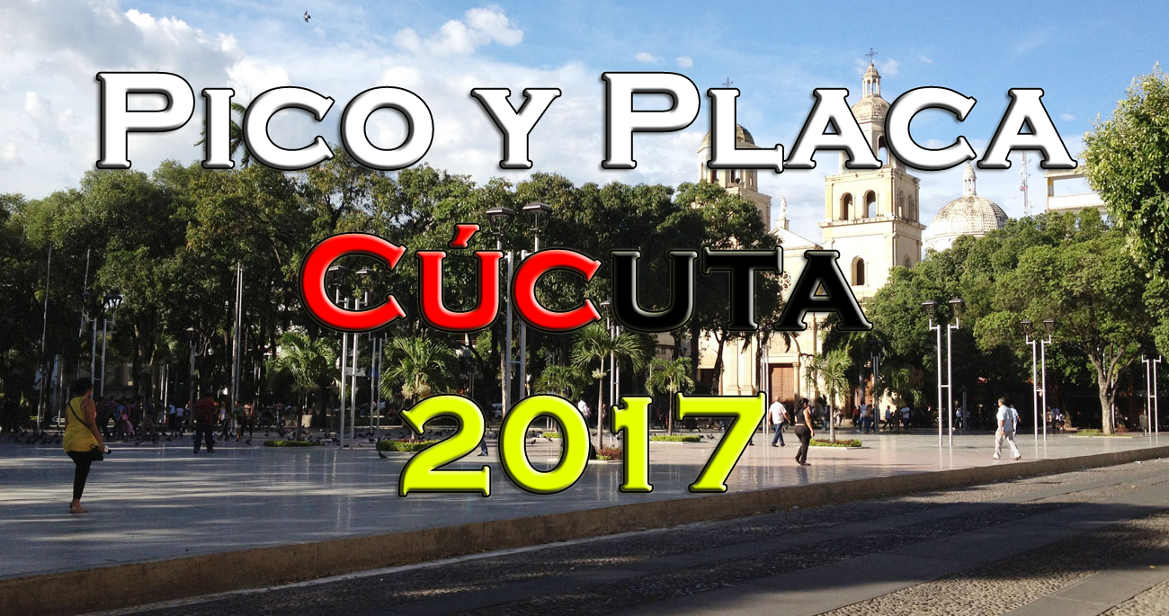 Alcaldía implementa las medidas “pico y placa” y “placa día” en Cúcuta