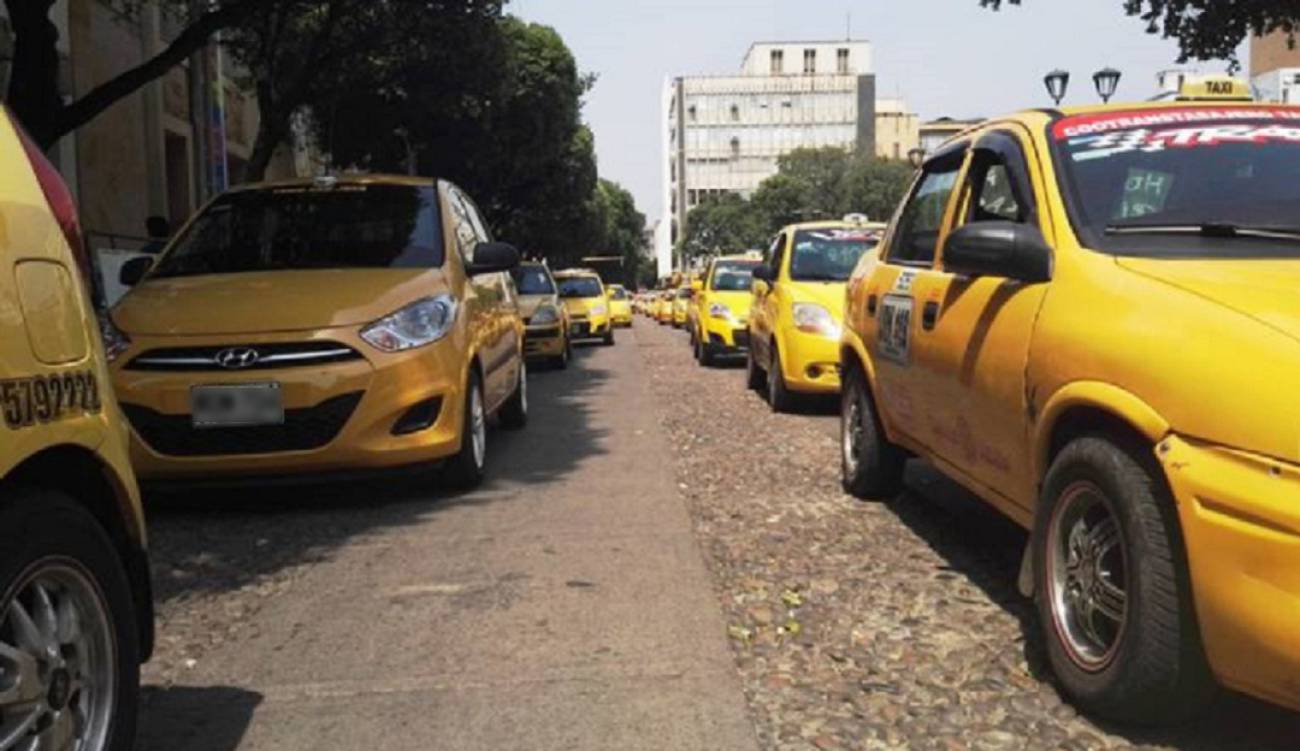 En Cúcuta, taxistas se suman a la protesta nacional