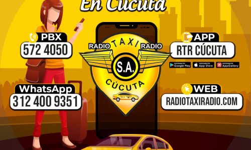RTR Cúcuta: la aplicación de taxis segura, ágil y fácil de usar