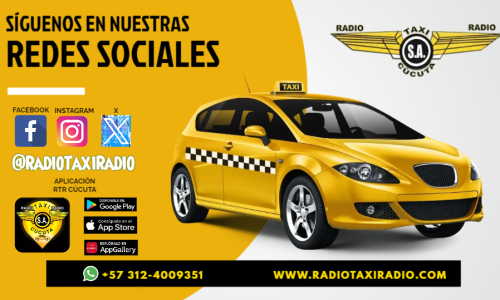 ¡Conéctate con nosotros! Síguenos en @RadioTaxiRadio