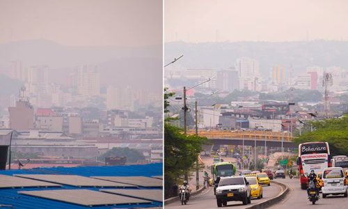 Cambios en el pico y placa y el uso obligatorio del tapabocas por mala calidad del aire en Cúcuta