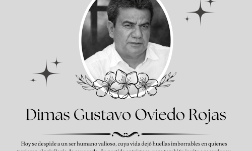 Dimas Gustavo Oviedo Rojas: su luz permanecerá en el recuerdo
