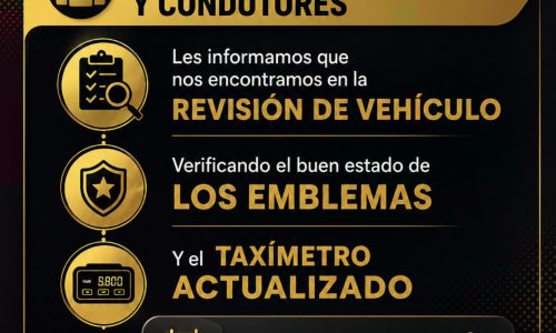 Aviso importante para propietarios y conductores de taxi en Cúcuta