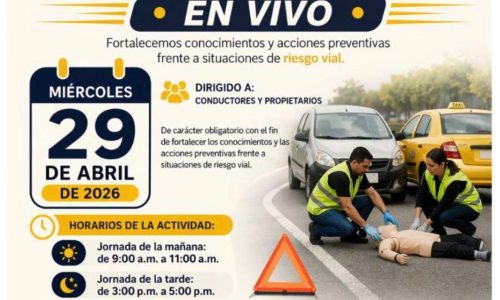Capacitación Obligatoria: Primer Simulacro de Siniestro Vial en Vivo