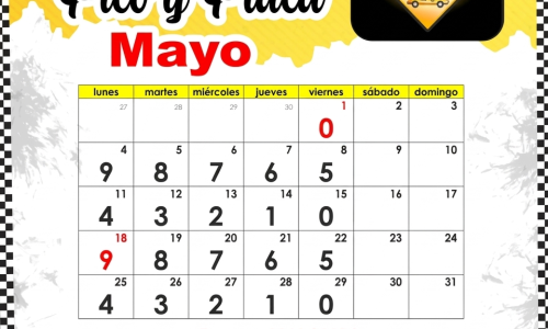 Calendario y Normativa del Pico y Placa para Taxis en Cúcuta: Mayo, 2026