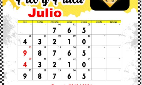 Calendario Oficial de Pico y Placa para Taxis en Cúcuta – Julio, 2026