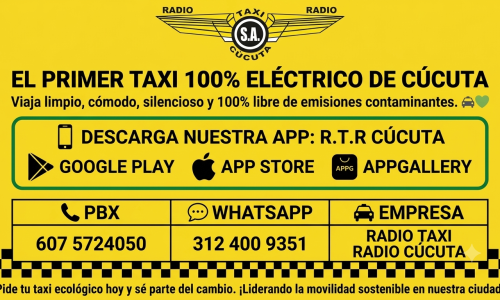 La Revolución Verde Llega al Transporte Público: El Primer Taxi Eléctrico de Cúcuta