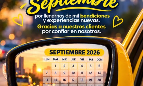 ¡Gracias, septiembre!